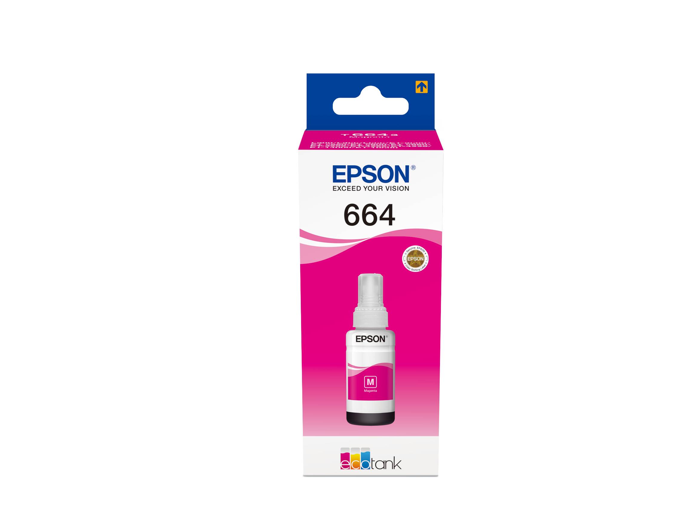 Rca Informatique - Image du produit : T6643 MAGENTA INK BOTTLE 70ML .