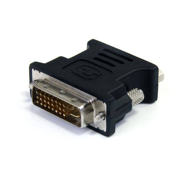 Rca Informatique - image du produit : 10 PACK DVI MALE TO VGA FEMALE ADAPTERS - BLACK - DVI-I TO VGA