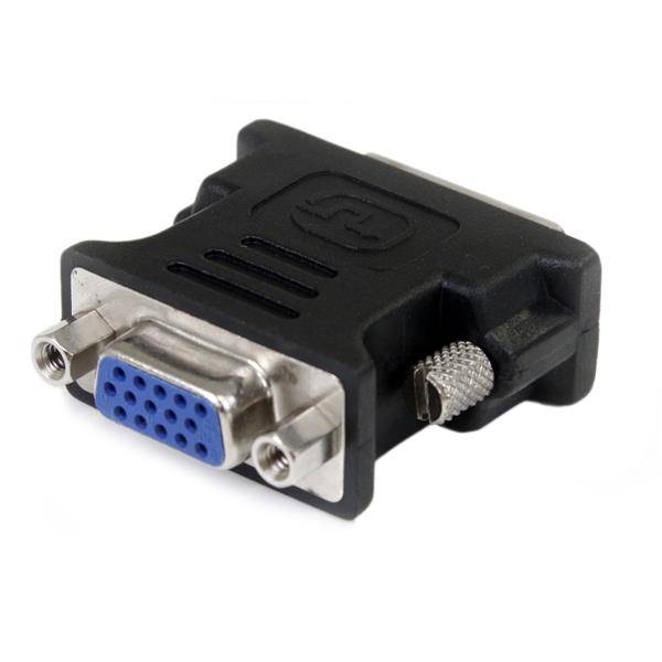 Rca Informatique - image du produit : 10 PACK DVI MALE TO VGA FEMALE ADAPTERS - BLACK - DVI-I TO VGA