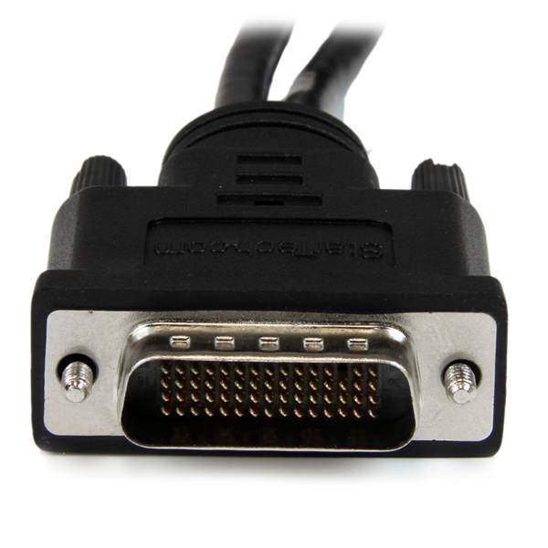 Rca Informatique - image du produit : CABLE ADAPTATEUR DMS 59 (LFH) VERS 2X DISPLAYPORT - 20CM