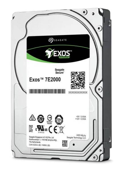 Rca Informatique - image du produit : EXOS 7E2000 2TB SAS 2.5IN 7200RPM 128MB 12GB/S 5XXE