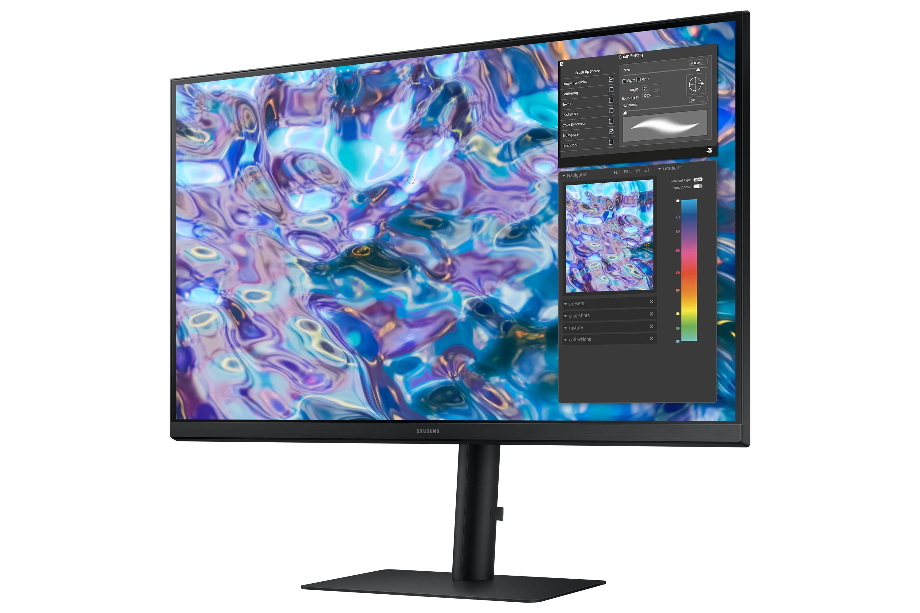 Rca Informatique - image du produit : S27B610EQ LED 27IN WQHD 2560X1440 5MS 16:9 HDMI DP