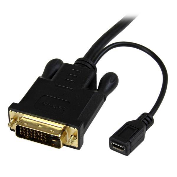 Rca Informatique - image du produit : 0.9M DVI-D TO VGA ADAPTER CONVERTER CABLE - 1920X1200