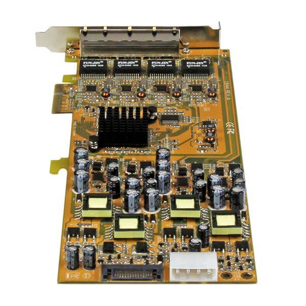 Rca Informatique - image du produit : CARTE RESEAU PCI EXPRESS A 4 PORTS GIGABIT POE - NIC PCIE