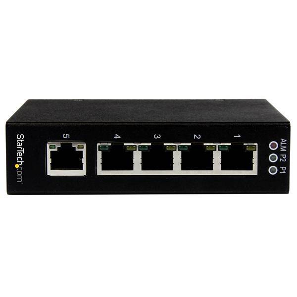 Rca Informatique - image du produit : SWITCH GIGABIT ETHERNET INDUSTRIEL NON GERE A 5 PORTS