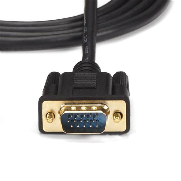 Rca Informatique - image du produit : 1.8M HDMI TO VGA ACTIVE ADAPTER CONVERTER CABLE - 1920X1200