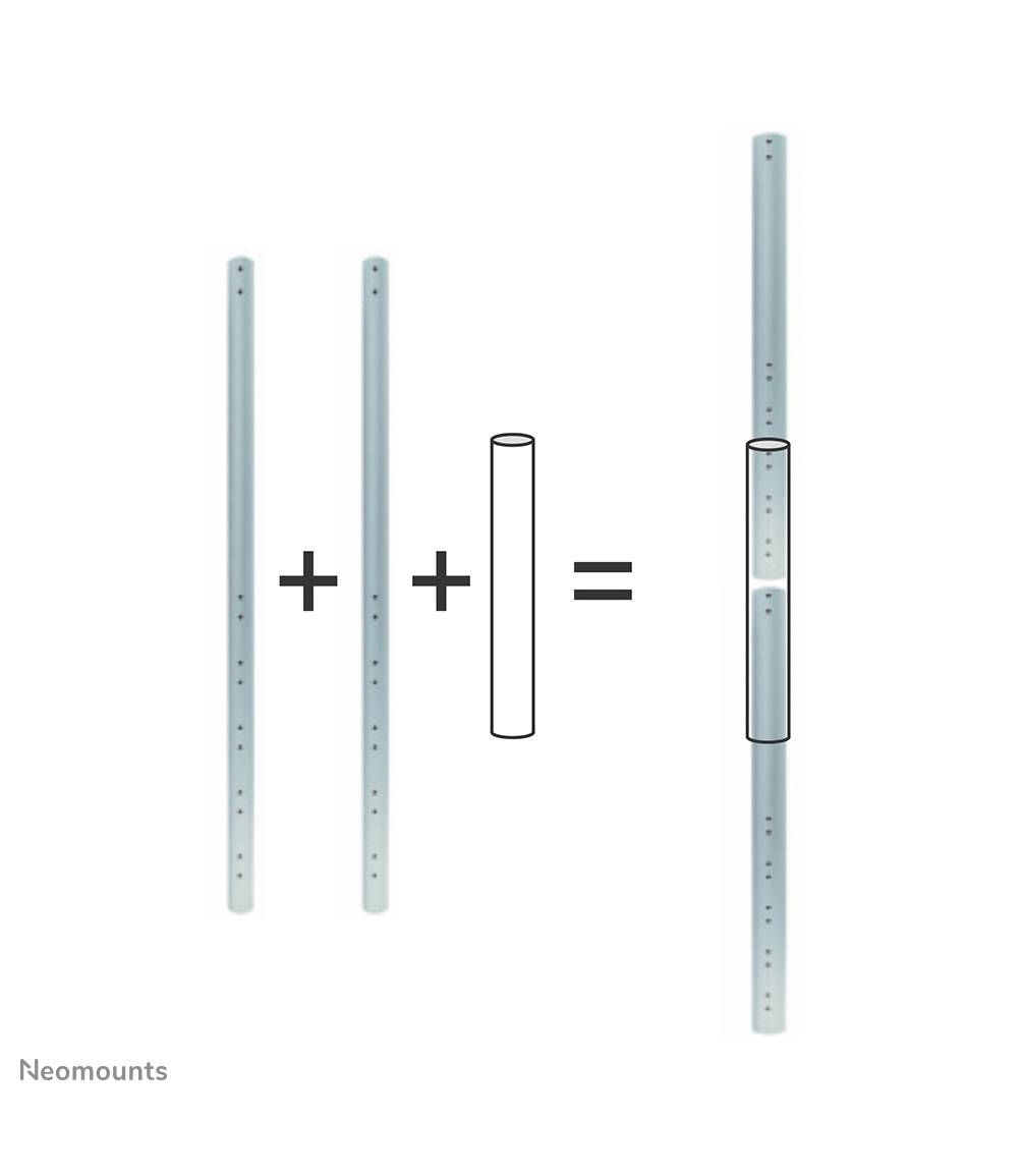 Rca Informatique - image du produit : EXTENSION POLE CONNECTOR KIT FOR FPMA-CP100/150/200/250/350