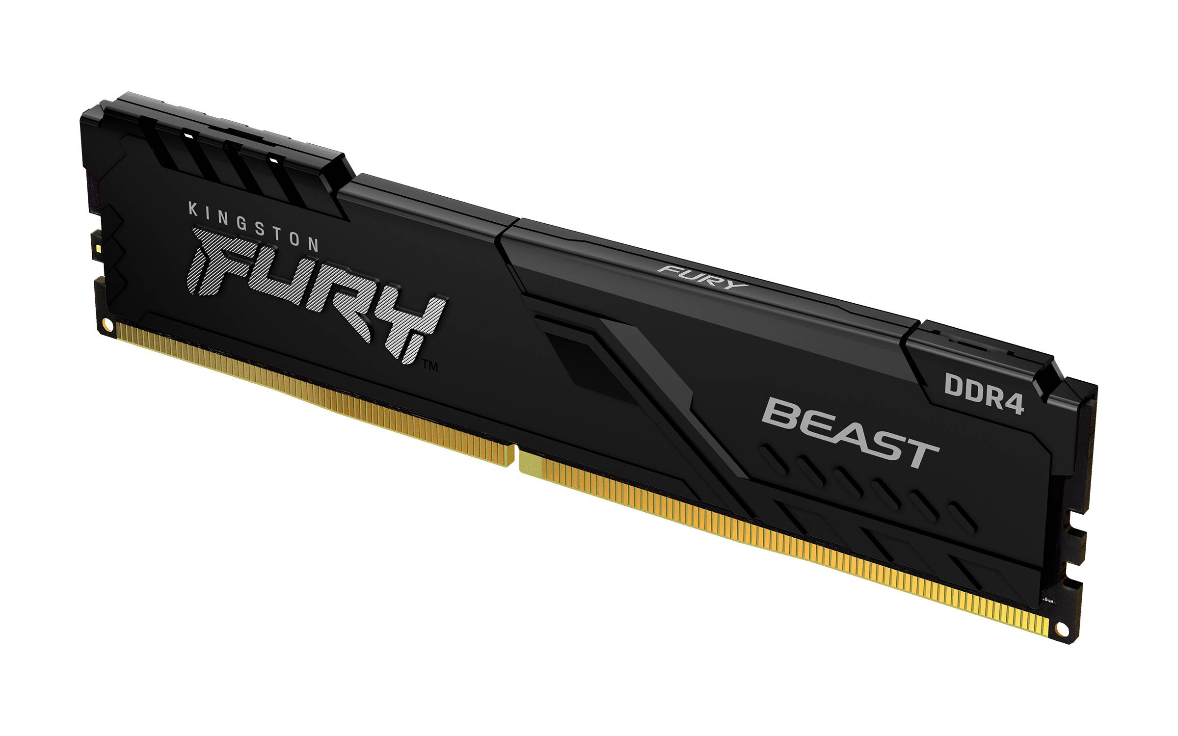 Rca Informatique - image du produit : 16GB DDR4-2666MHZ CL16 DIMM (KIT OF 4) FURY BEAST BLACK