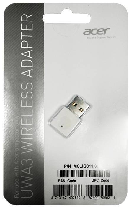Rca Informatique - Image du produit : USB WIFI ADAPTER UWA3 WHITE TYPE 802.11 B / G / N
