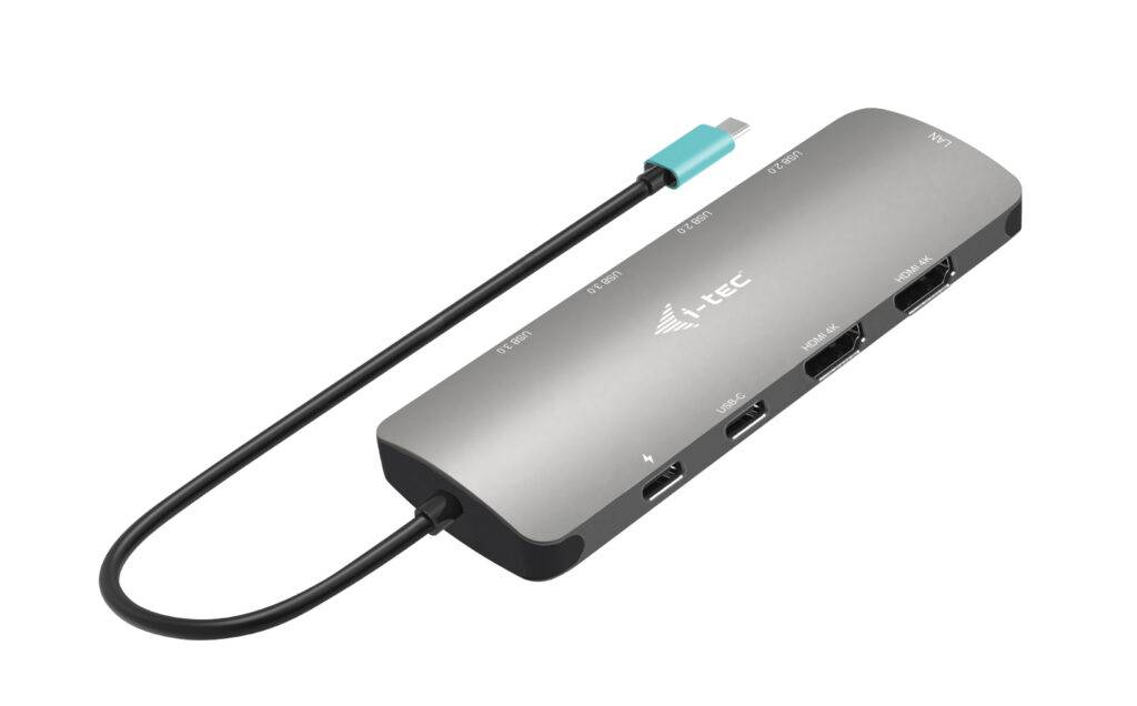 Rca Informatique - image du produit : USB-C METAL NANO 2X HDMI UK DOCKING ST. PD 100W CHARGER 112W