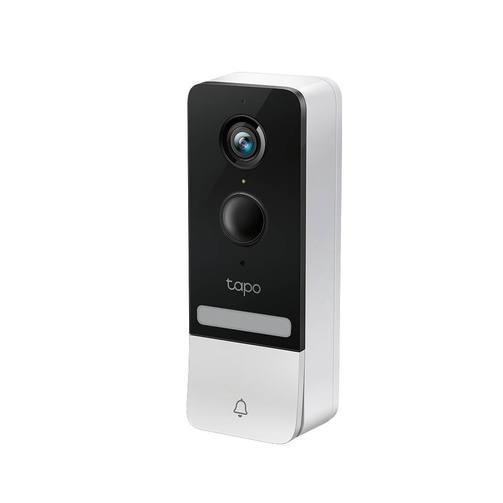 Rca Informatique - image du produit : TAPO SMART BATTERY VIDEO DOORBELL 5MP VERTICAL-WIDER VISI