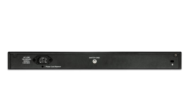 Rca Informatique - image du produit : 52-PORT LAYER2 GIGABIT SWITCH 48X POE SMART MANAGED