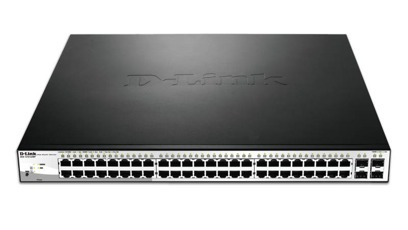 Rca Informatique - image du produit : 52-PORT LAYER2 GIGABIT SWITCH 48X POE SMART MANAGED