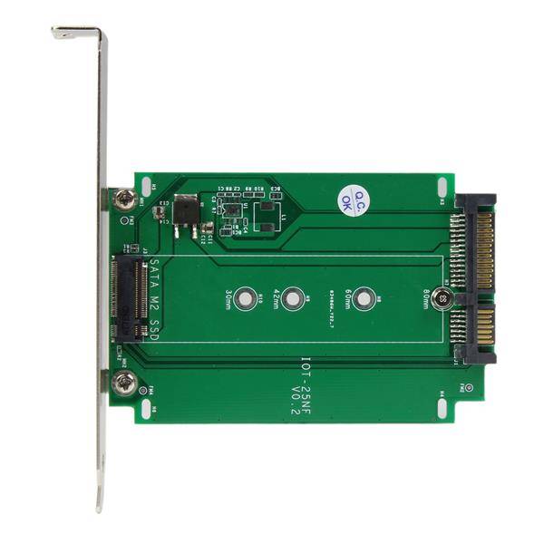 Rca Informatique - image du produit : ADAPTATEUR / CONVERTISSEUR SSD M.2 NGFF VERS SATA
