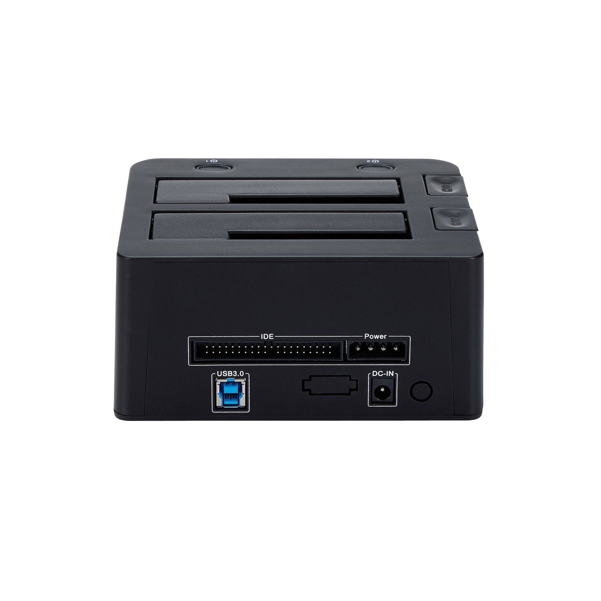 Rca Informatique - image du produit : STATION DACCUEIL USB 3.0 POUR DISQUE DUR SATA 25/35 - UASP