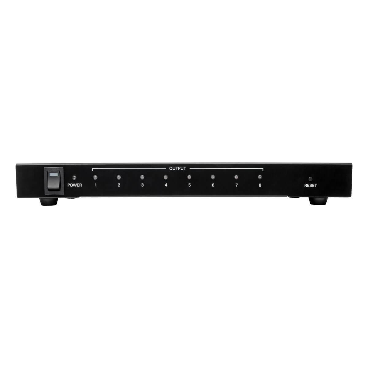 Rca Informatique - image du produit : 8-PORT 4K HDMI SPLITTER FOR ULTRA-HD (4KX2K) VIDEO AND AUDIO