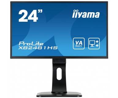 Rca Informatique - image du produit : XB2481HS-B1 C 3000:1  VGA HDMI 236IN LCD 1920 X 1080 16:9 6MS