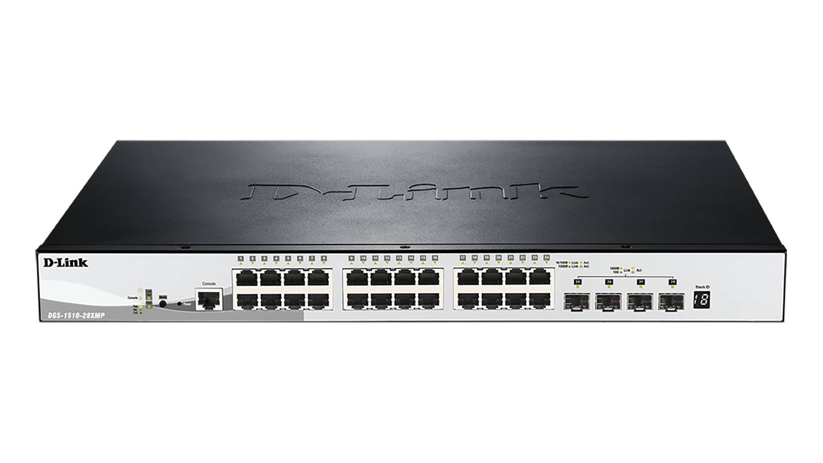 Rca Informatique - Image du produit : 28-PORT GIGABIT SMART SWITCH MANAGED SW INCLUDING 4 10G SFP+