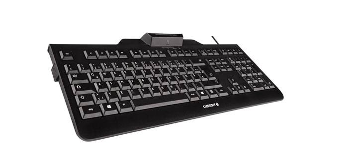 Rca Informatique - image du produit : CHERRY KC 1000 SC BLACK KEYBOARD USB NORDIC