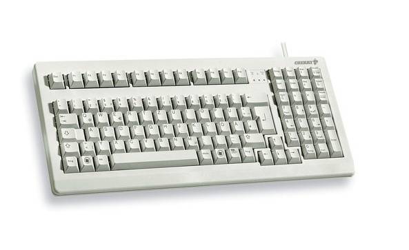 Rca Informatique - image du produit : CHERRY G80-1800 GREY KEYBOARD USB/PS2 ADAPTER SPANISH