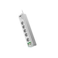 Rca Informatique - Image du produit : ESSEN SURGEARREST 5 OUTLETS WITH COAX PROTECTION 230V