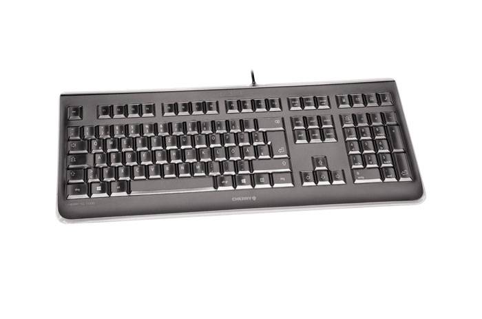 Rca Informatique - image du produit : CHERRY KC 1068 KEYBOARD CORDED SPAIN BLACK