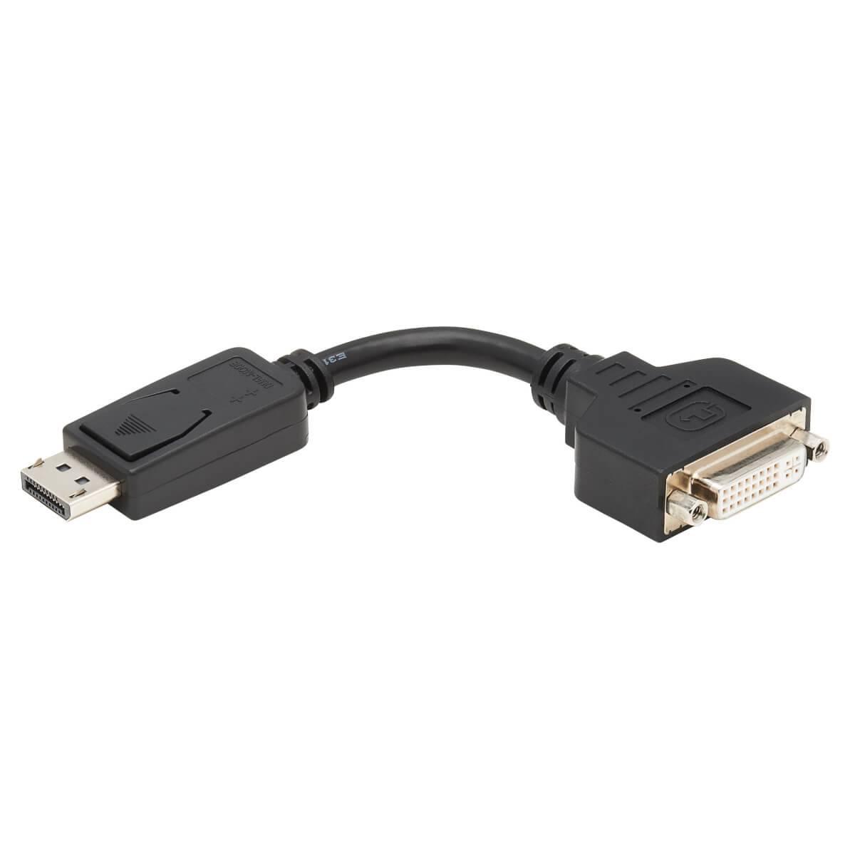 Rca Informatique - image du produit : DISPLAYPORT TO DVI ADAPTER