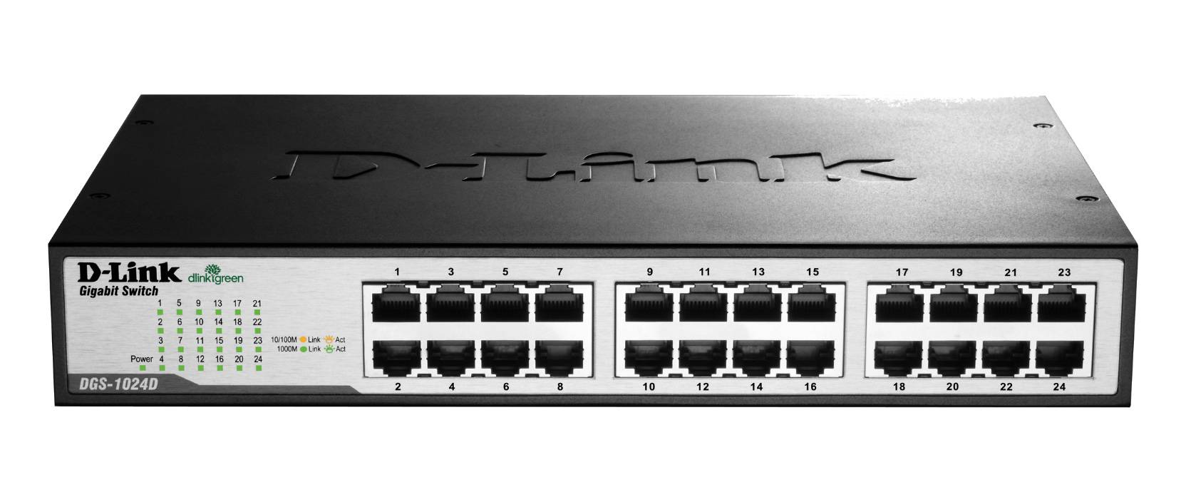 Rca Informatique - image du produit : 24PORT 10/100/1000 GIGABIT COPPER DESKTOP SWITCH