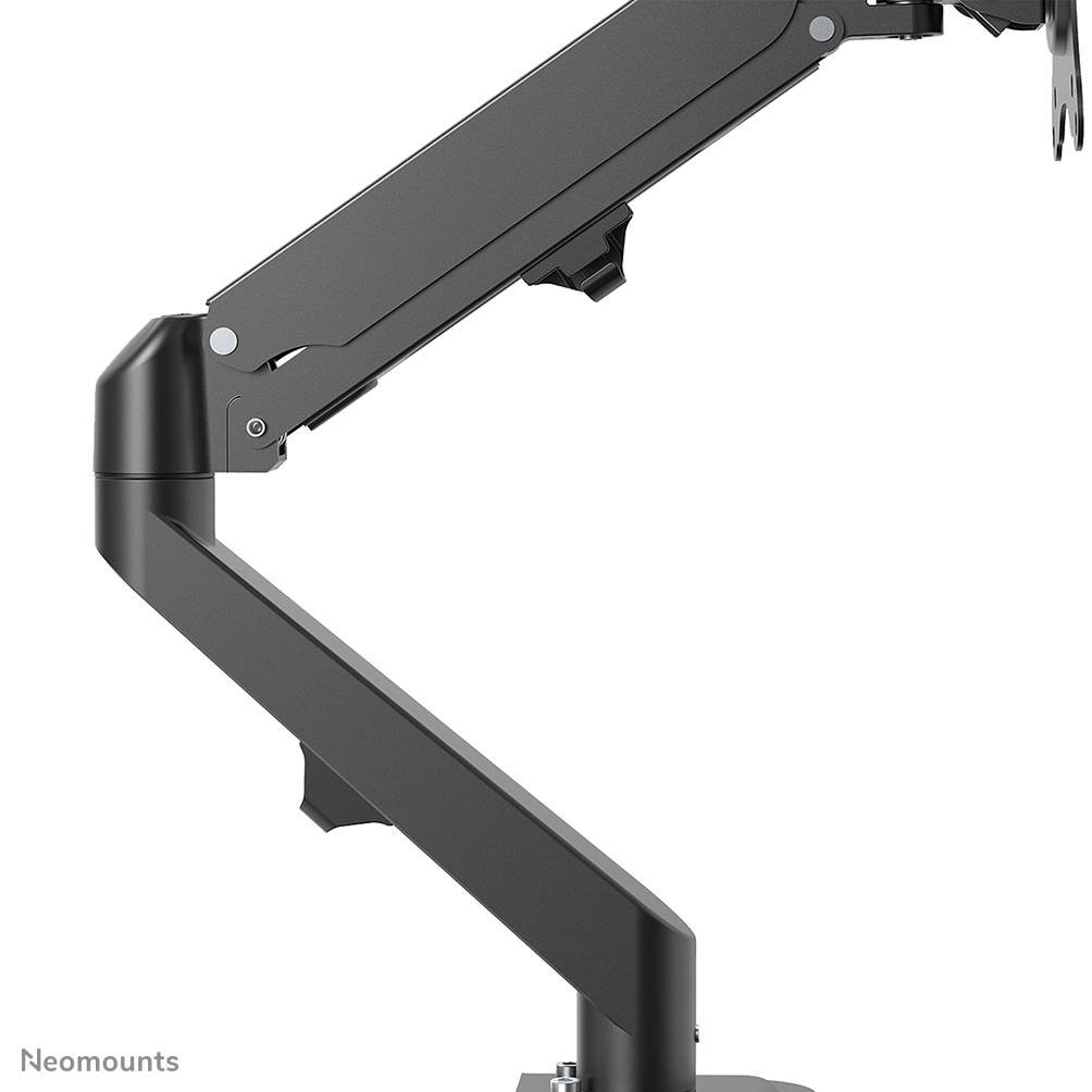 Rca Informatique - image du produit : NEWSTAR GAS SPRING DESK MOUNT (CLAMP/GROMMET) BLACK 17-27IN