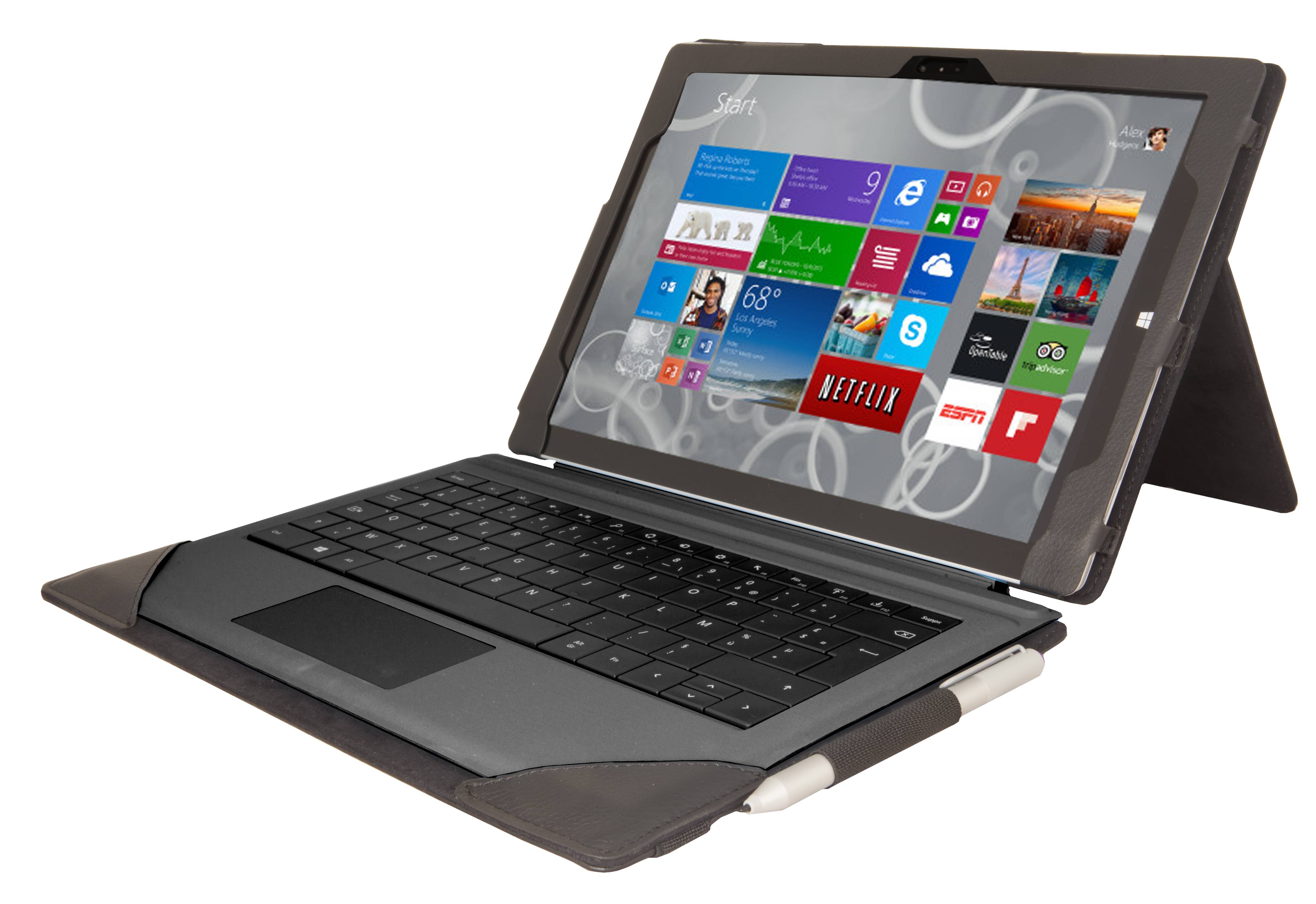 Rca Informatique - Image du produit : SURFACE 3 CASE BLACK .