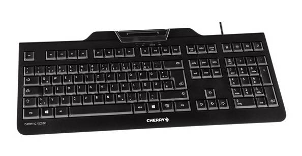 Rca Informatique - image du produit : KC 1000 SC KEYBOARD AZERTY BE BLACK