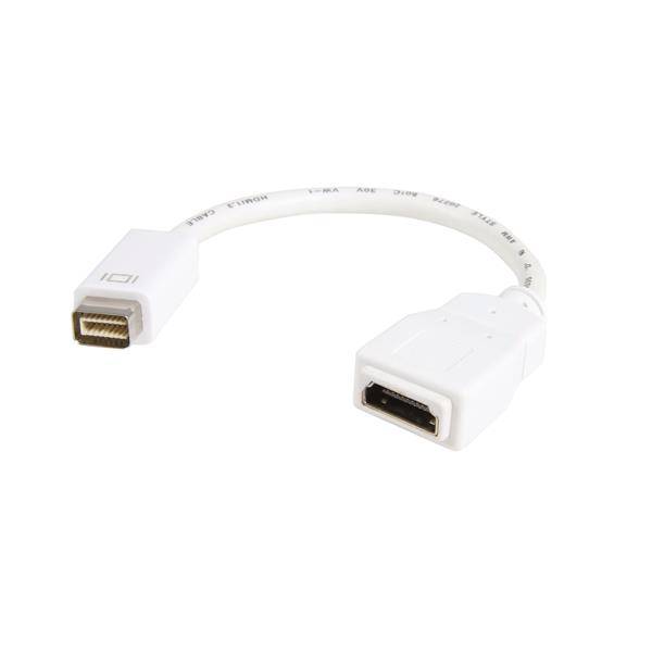 Rca Informatique - Image du produit : CABLE ADAPTATEUR VIDEO MINI DVI VERS HDMI POUR MACBOOK ET IMAC