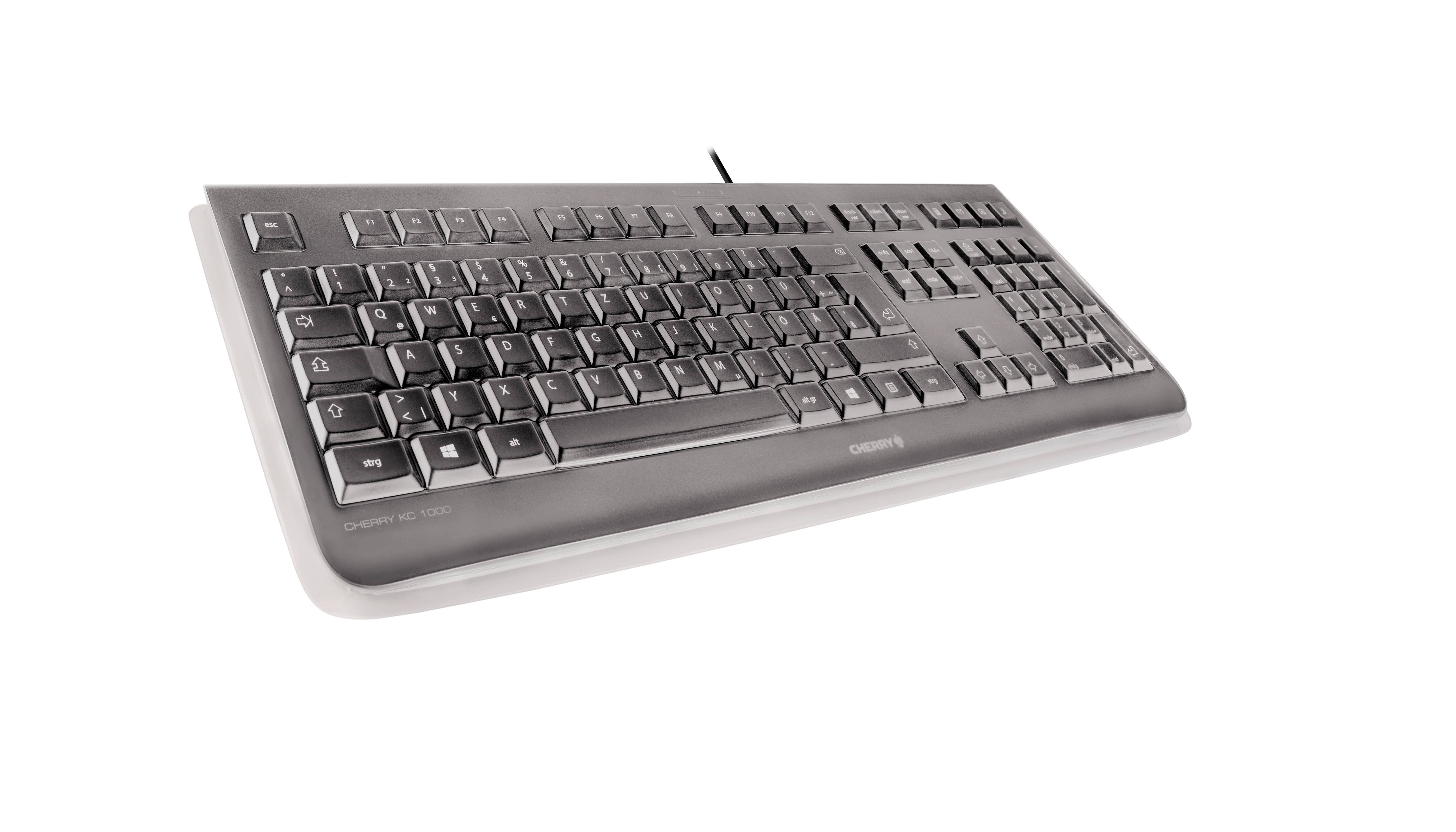 Rca Informatique - image du produit : CHERRY KC 1068 KEYBOARD CORDED PAN-NORDIC BLACK