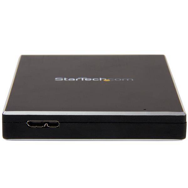 Rca Informatique - image du produit : BOITIER USB 3.1 POUR HDD / SSD SATA III DE 25 - ALUMINIUM