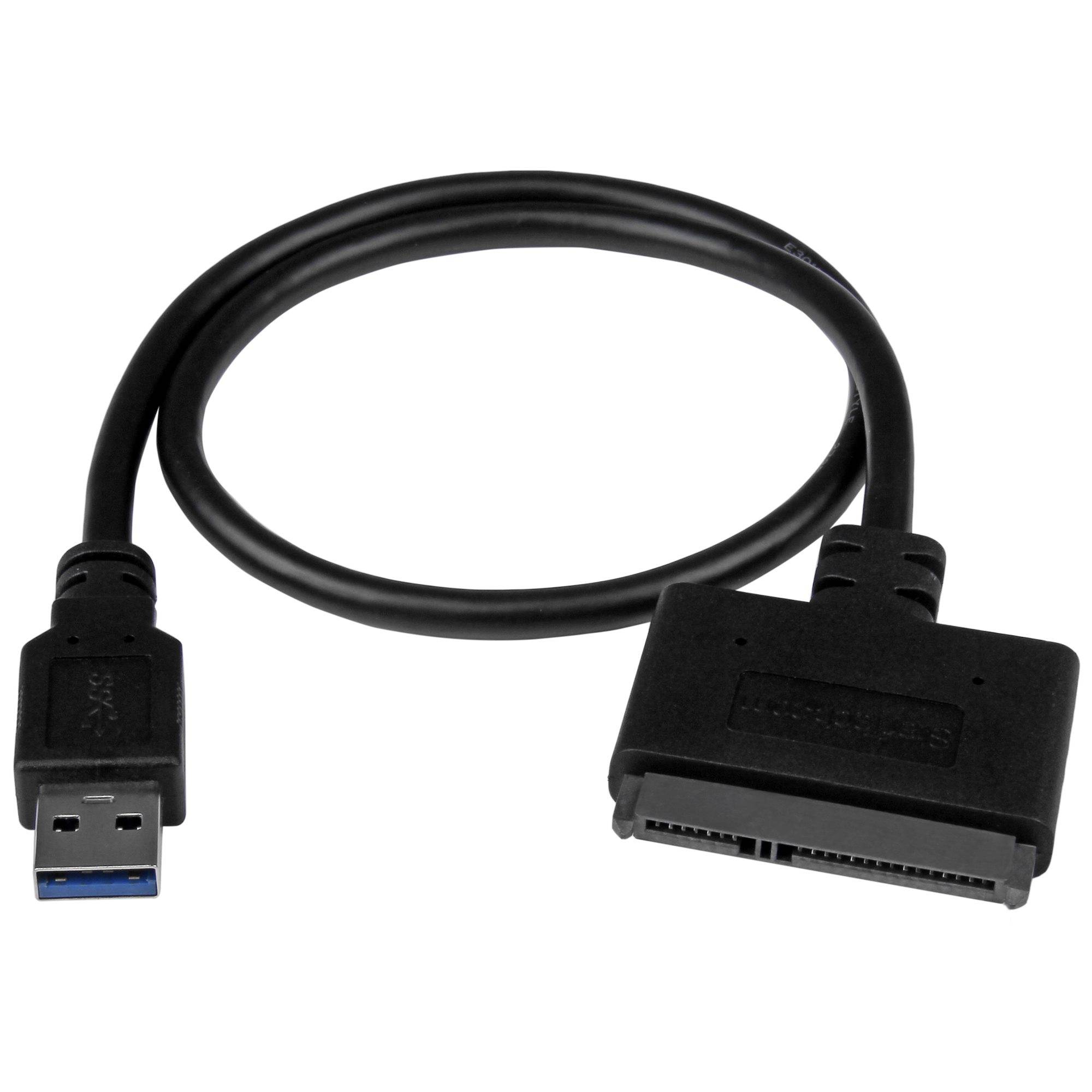 Rca Informatique - Image du produit : UBS 3.1 GEN 2 ADAPTER CABLE UASP CNCT 2.5IN SATA SSD/HDD