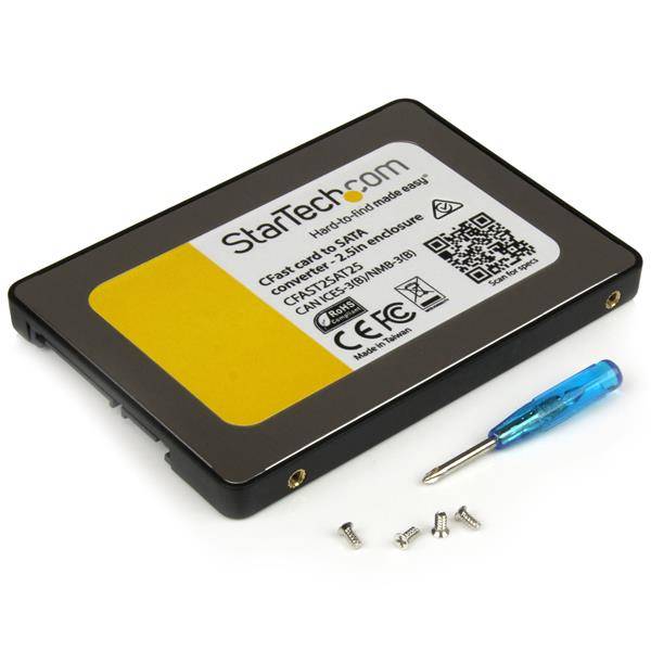 Rca Informatique - image du produit : CFAST CARD TO SATA CONVERTER SUPPORTS SATA III UP TO 6 GBPS