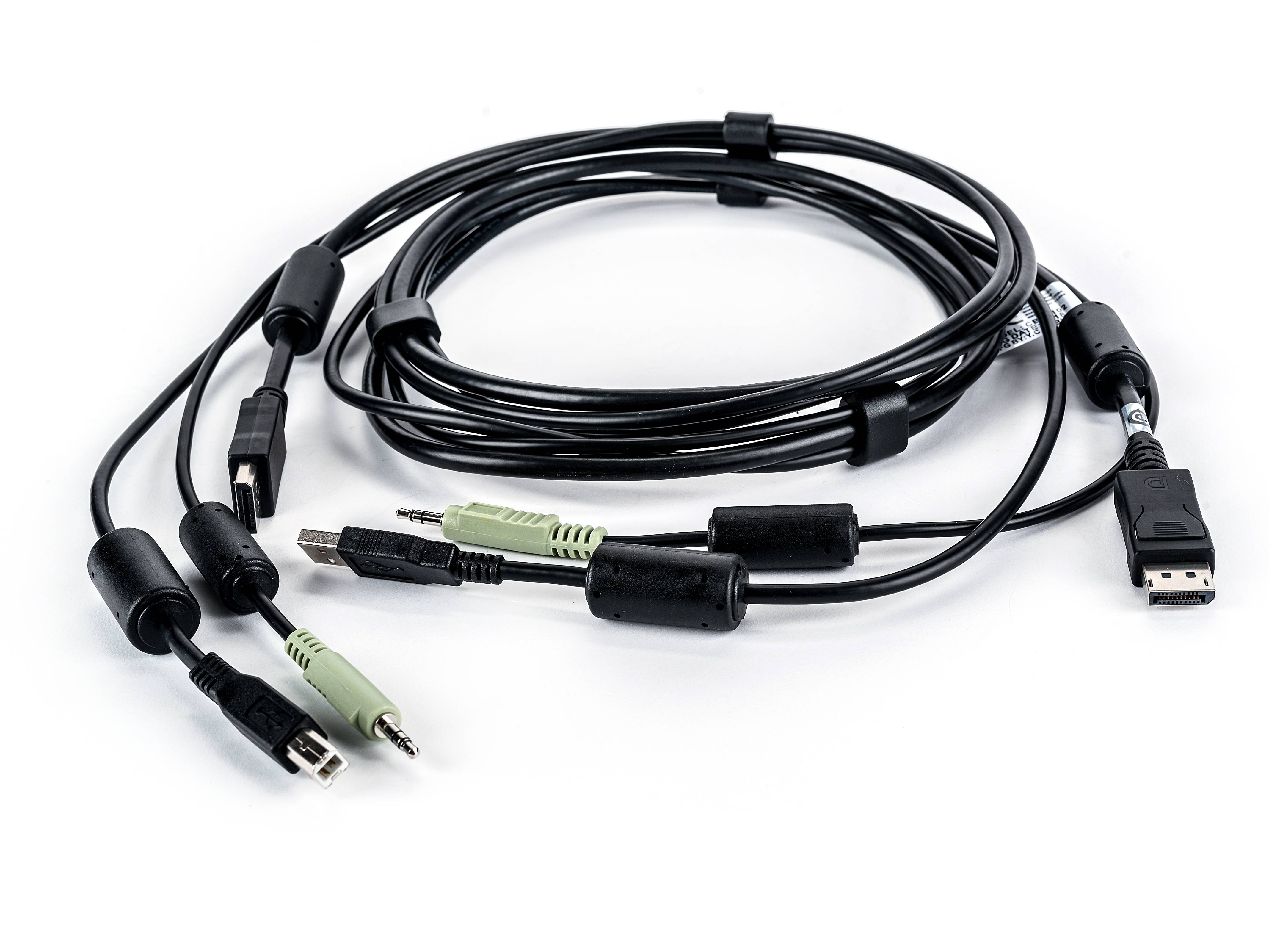 Rca Informatique - Image du produit : CABLE1DISPLAYPORT1USB 1 AUDIO6FT SC840D