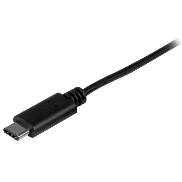 Rca Informatique - image du produit : CABLE USB 2.0 USB-A VERS USB-C DE 1 M - M/M - NOIR
