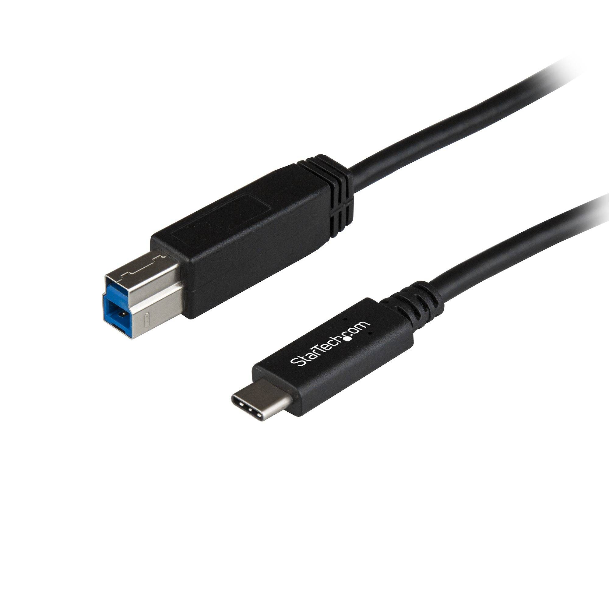 Rca Informatique - Image du produit : 3FT USB TYPE C TO USB TYPE B CABLE USB 3.1 GEN 2 10GBPS