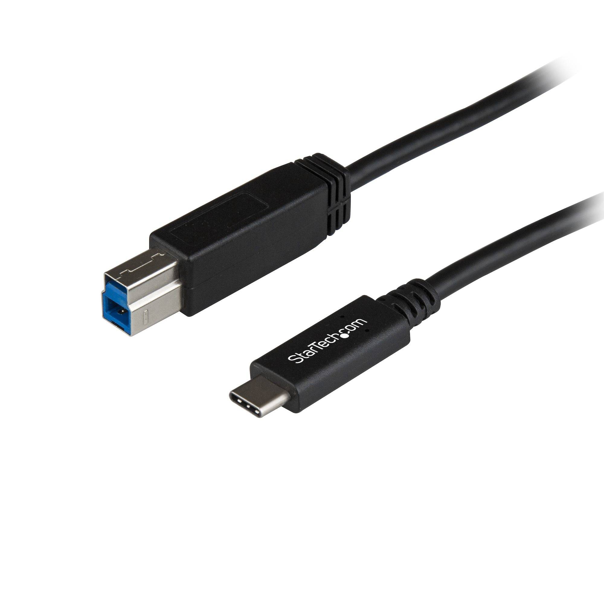 Rca Informatique - image du produit : 3FT USB TYPE C TO USB TYPE B CABLE USB 3.1 GEN 2 10GBPS