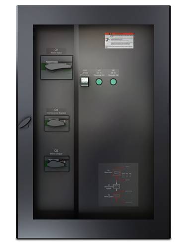 Rca Informatique - image du produit : SYMMETRA PX 96/160KW WALLMOUNT MAINTENANCE BYPASS PANEL 400V