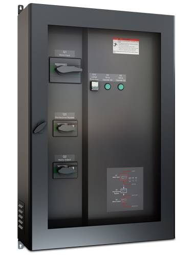 Rca Informatique - image du produit : SYMMETRA PX 96/160KW WALLMOUNT MAINTENANCE BYPASS PANEL 400V