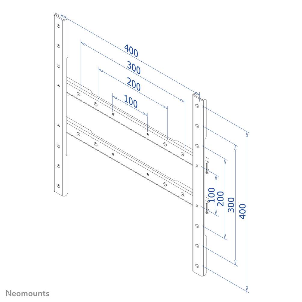 Rca Informatique - image du produit : VESA CONVERT 100X100.200X200 VESA 100 TO 200X100/200X200/400X