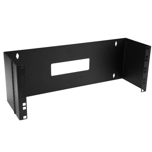 Rca Informatique - image du produit : 4U 19IN HINGED WALL MOUNTING BRACKET FOR PATCH PANELS