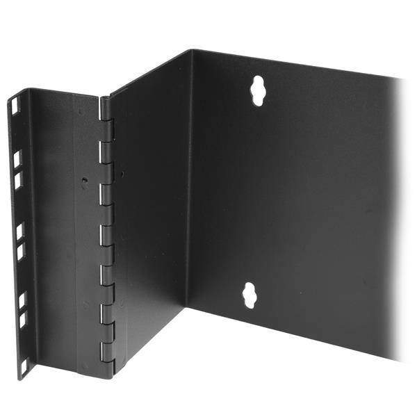 Rca Informatique - image du produit : 4U 19IN HINGED WALL MOUNTING BRACKET FOR PATCH PANELS