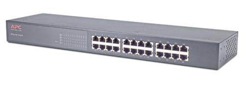 Rca Informatique - Image du produit : 24PT 10/100 ETHERNET SWITCH RACKMOUNT IN IN