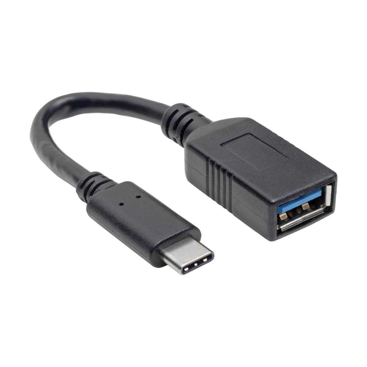 Rca Informatique - image du produit : USB TYPE-C TO USB TYPE-A ADPTR USB-C USB-IF THUNDERB 3 15.24CM