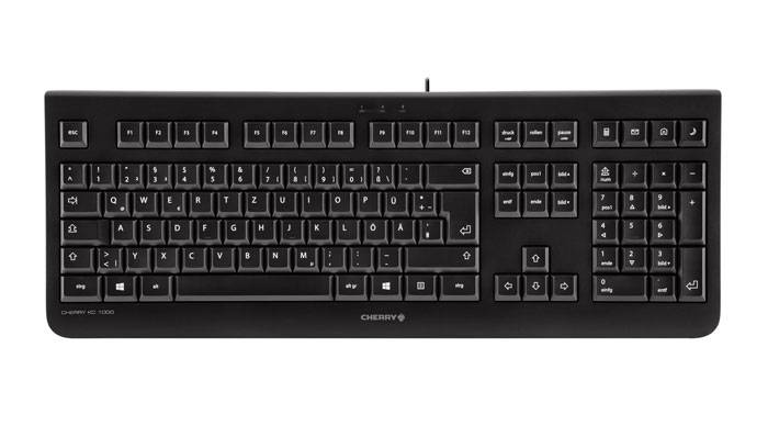 Rca Informatique - image du produit : CHERRY KC 1000 BLACK KEYBOARD USB ITALY