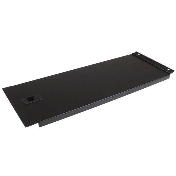 Rca Informatique - image du produit : 4U SOLID BLANK PANEL HINGE SERVER RACK FILLER PANEL