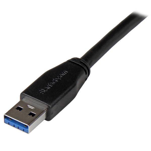 Rca Informatique - Image du produit : CABLE USB 3.0 ACTIF USB-A VERS USB-B DE 10 M - M/M